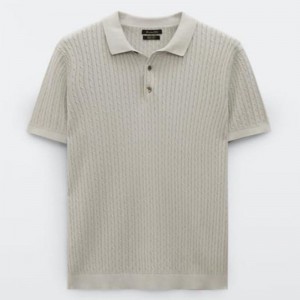 カスタムデザイナーサマーショートスリーブニットプルオーバーコットン男性\\\\\\\\\\\\ \'Sセーター